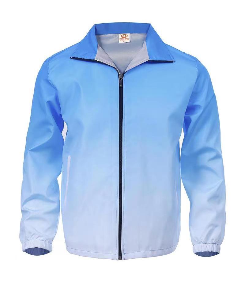 Custom Clothing Fashion Gradient Top Mens Gradient Full Zip Sports Running Mens Sports Jacket Unisex Clothing