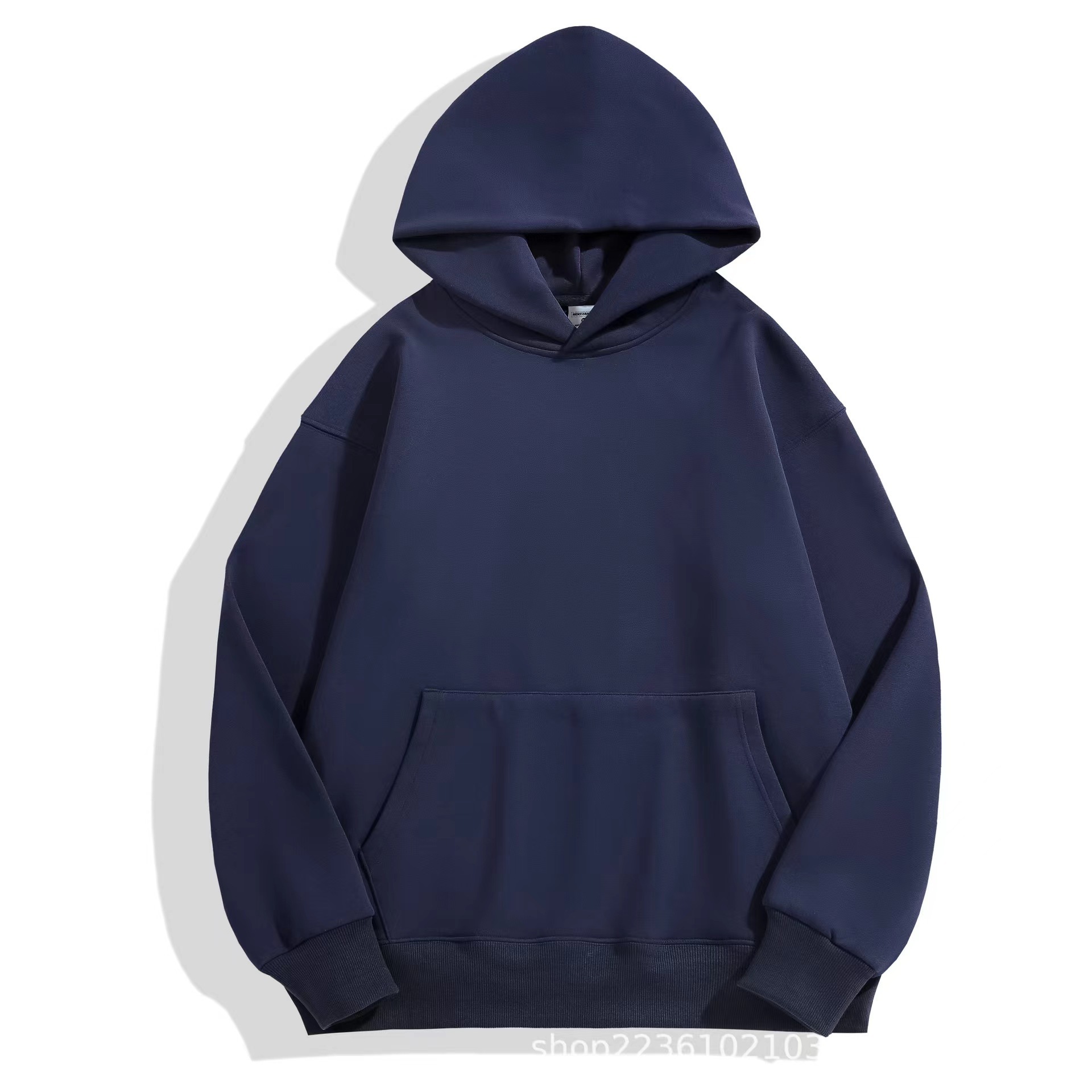 Colors Blank wholesale hoodies High Quality 500GSM Cotton Fleece Pullover Blank Oversized Hoodies