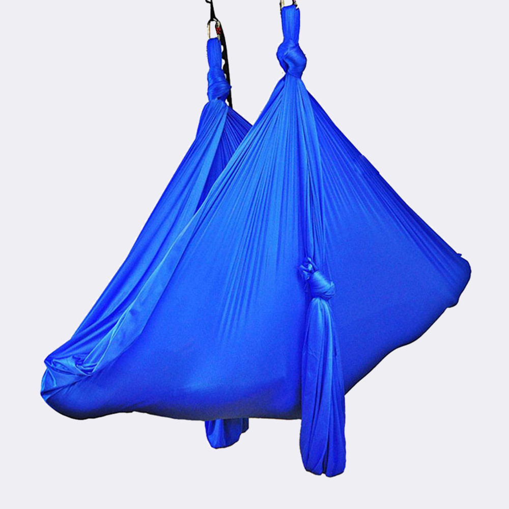 Bodybuilding Private Label Deluxe Stretchy Nylon With Full Accessories Aerial Trapeze Swing Yoga Hanging Hammock