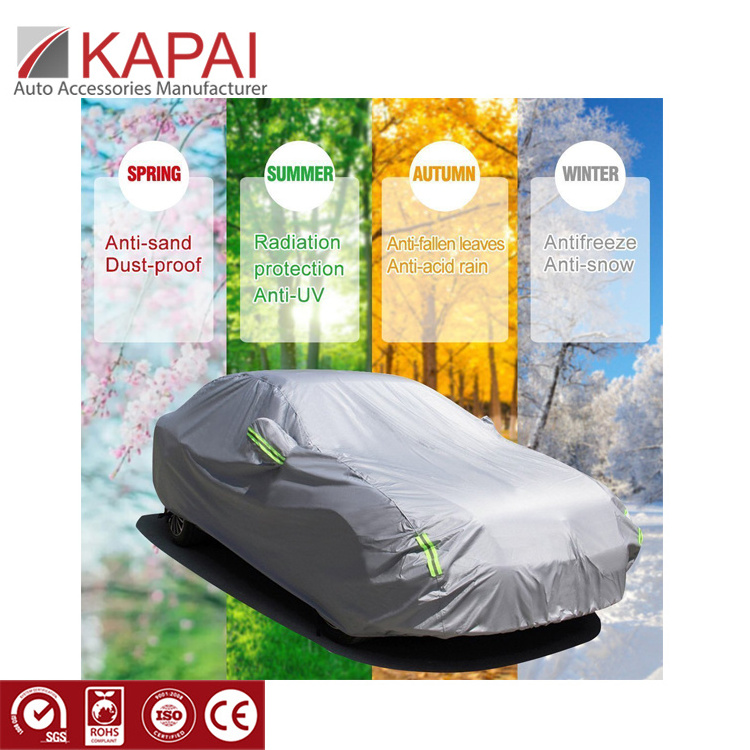 Breathable stretch classic cars extra padded car vehicle cover for winter hail guard