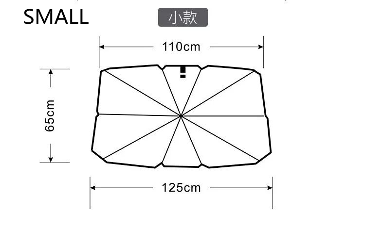 Windshield Umbrella Sun Shade for Car 2022 New Front Window Umbrella Shield Cover