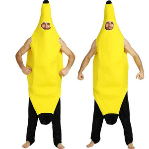 Adult Banana Suit Unisex Novelty Fancy Dress Costume for Men and Women for Fancy Dress Costume Cosplay Themed Party