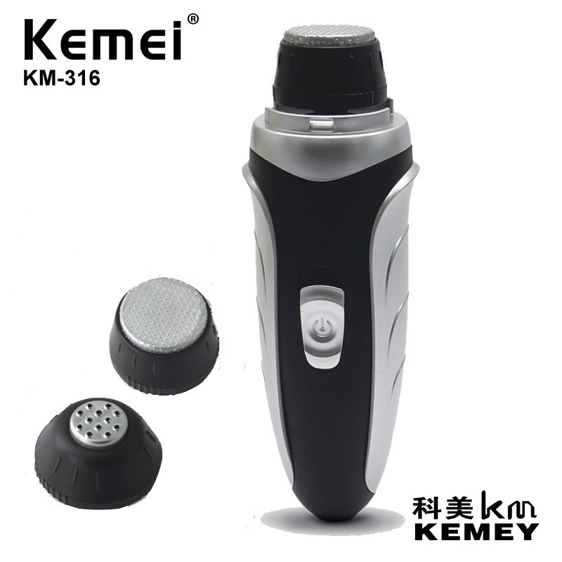 KEMEI KM-316 2023 New Callus Skin Remover Foot Care Tool Electric Exfoliator Pedicure Feet Care Massager Wholesale