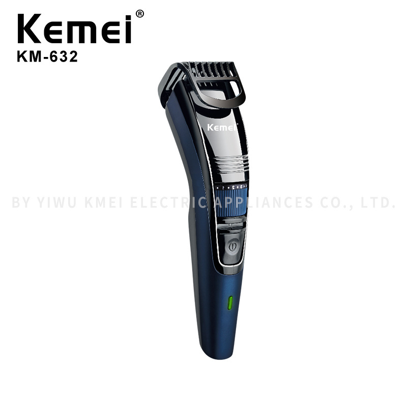 Custom Adjustable New KM-632 Professional Metal Hair Clipper, Kemei Hair Clipper Electric