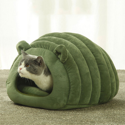 Winter Warm Pet Mat Dog Puppy House for Cats Sleeping Bag Cave Lovely Soft Suitable Cat Dog Bed House for Pets Cushion