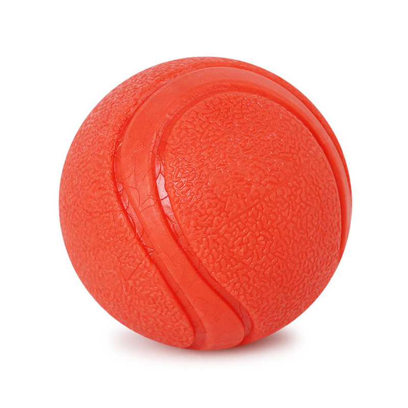 Wholesale Bite Resistant Indestructible Dog chew toys Training Ball Pet Bouncy Solid Rubber Dog Balls