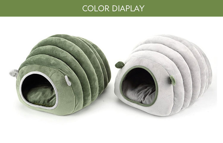 Winter Warm Pet Mat Dog Puppy House for Cats Sleeping Bag Cave Lovely Soft Suitable Cat Dog Bed House for Pets Cushion