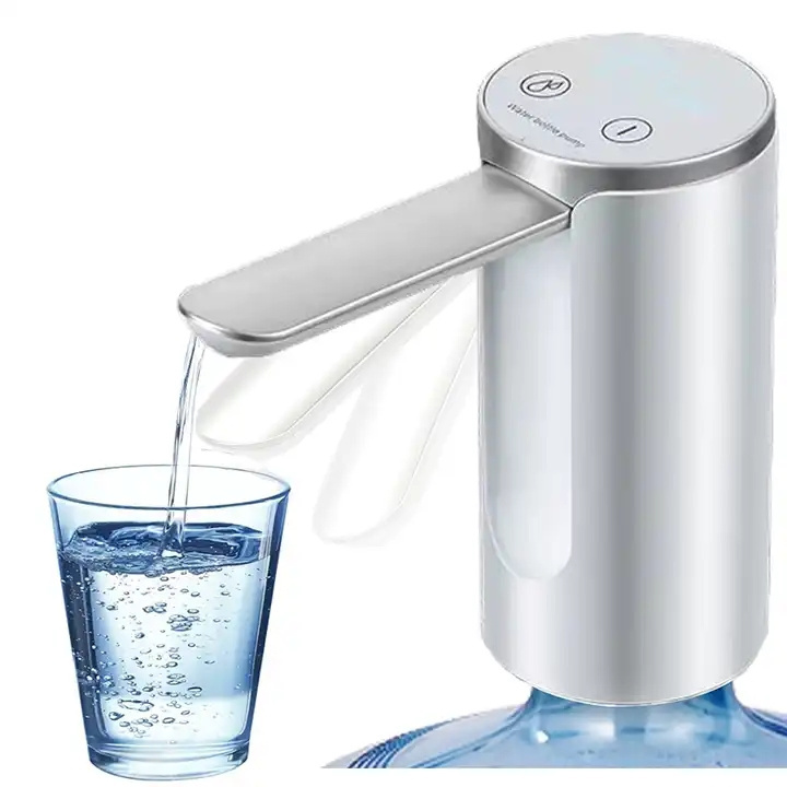 New Portable Water Bottle Pump 1200mAh Automatic Electric Water Dispenser Pump 3 Gears Bottle Water Drinking Dispenser