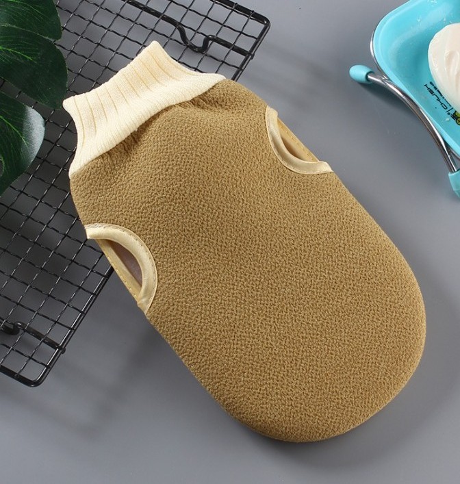 Body Exfoliating Gloves Skin Shower Mitt Bath Dead Skin Glove Rayon Exfoliator Scrubber