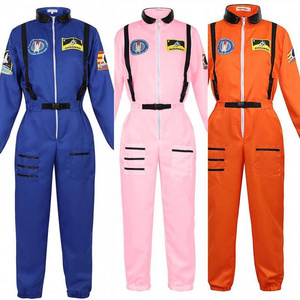 Adult Kids Astronaut Costume Space Suit Dress up Costume