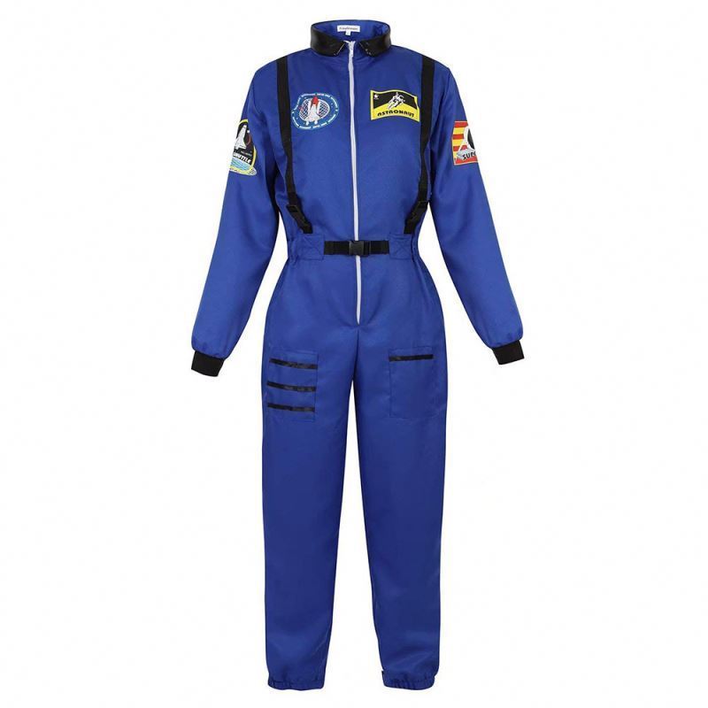 Adult Kids Astronaut Costume Space Suit Dress up Costume