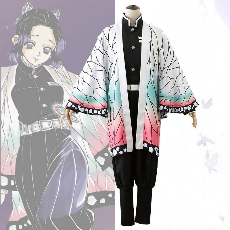 Hot Sale Anime Demon Slayer Kimetsu No Yaiba Tanjirou Kamado Nezuko Costume Cosplay Women Men Kimono Cosplay Costume Sets