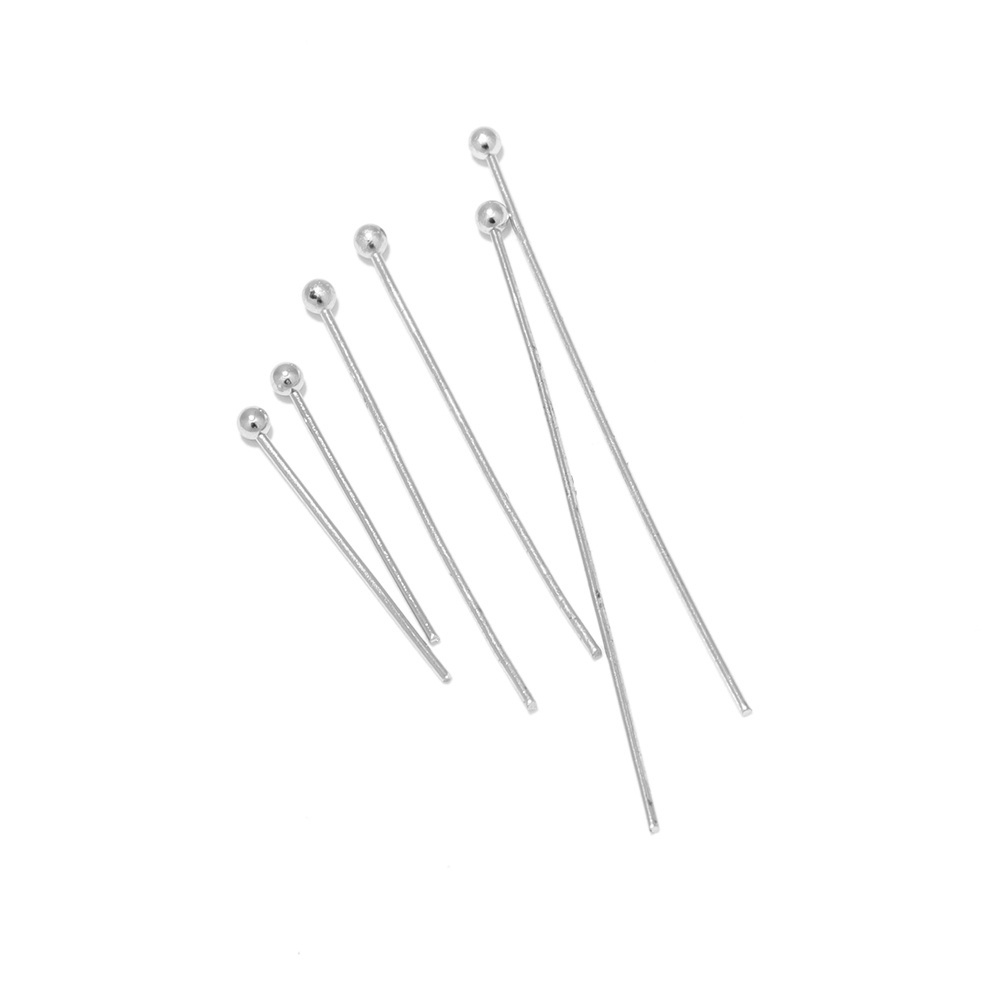 wholesale DIY Earrings Findings Handmade Stainless Steel Gold Color Head Pins