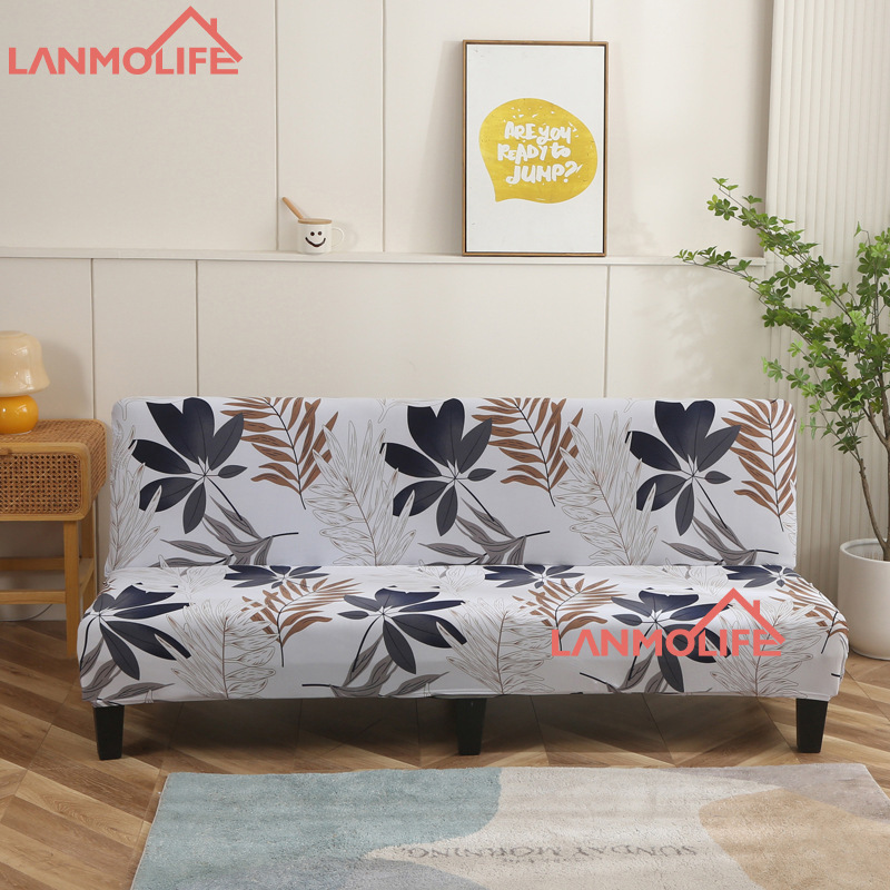 Popular Design High Quality Universal armless sofa covers elastic stretch sofa bed covers