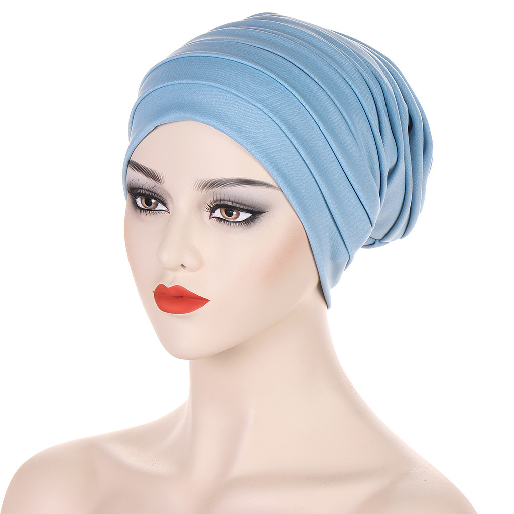 New wholesale multi-color floral de hijab malaysia coton turban silk scarf for muslim women islamic inner cap hijab