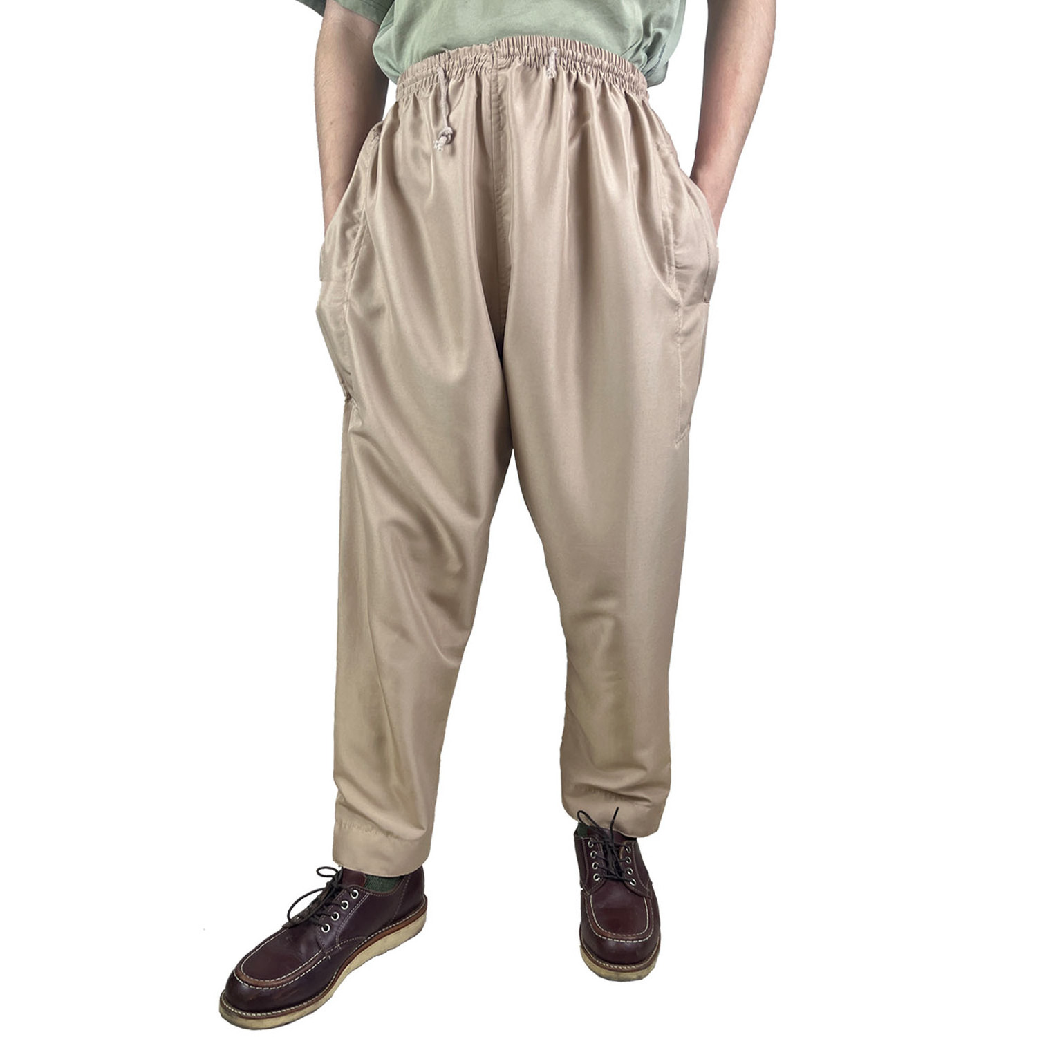 Muslim Adult Casual Trousers Lined Solid Loose Comfortable Longs Contains Arabian Bottoms Pants For Men