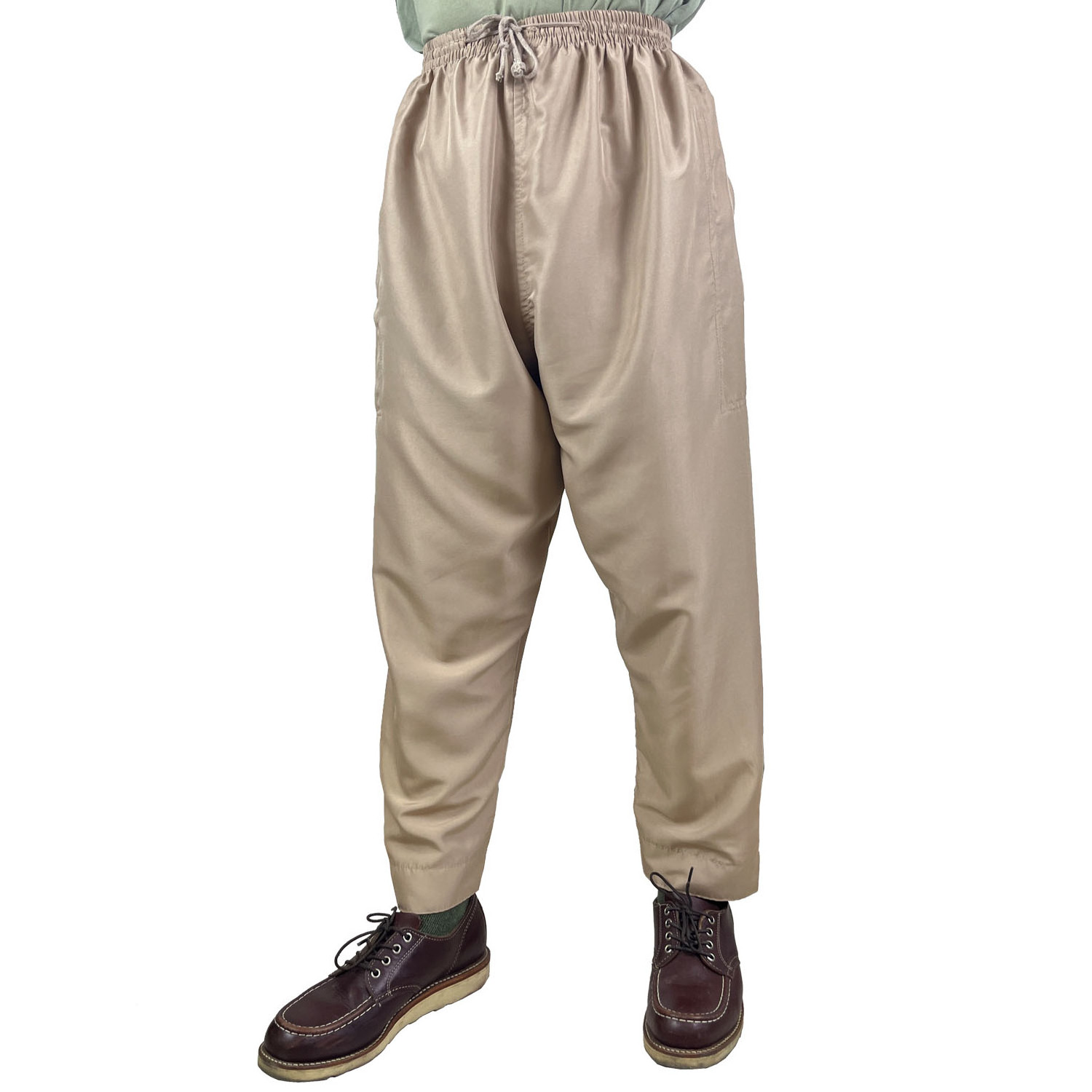 Muslim Adult Casual Trousers Lined Solid Loose Comfortable Longs Contains Arabian Bottoms Pants For Men