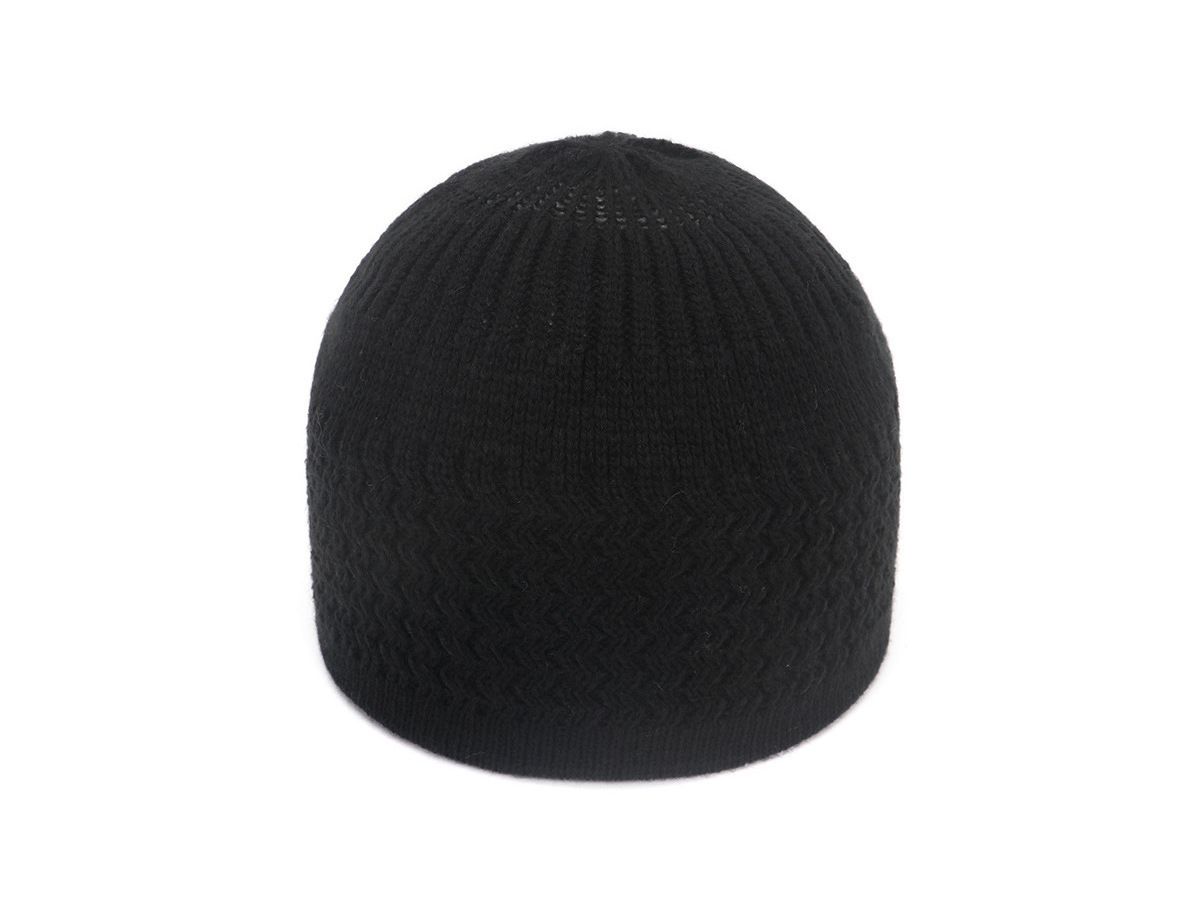 Pencil Cap cotton Skull Cap Beanie Kufi with Checkered-Knit Pattern in Solid Colors daily wear men's Muslim religion prayer hat