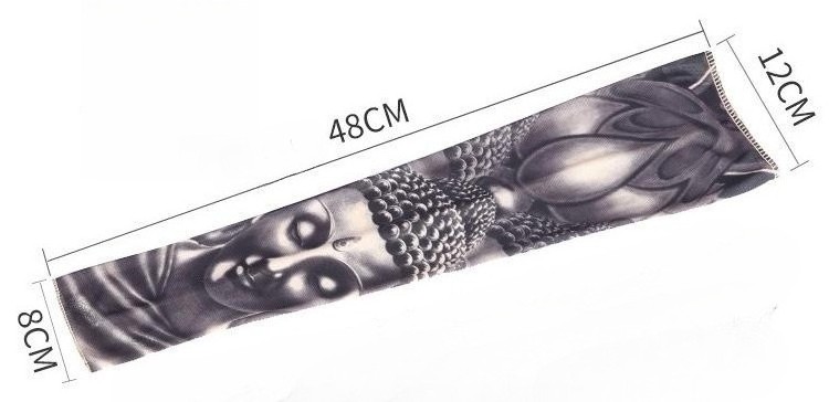 Fashion Men Women Seamless Nylon False Tattoo Sleeves Designs Body Arm Custom False Tattoo Sleeves For Cool Men Women