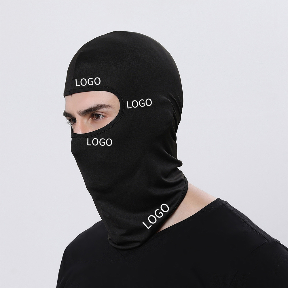 LEO Custom logo Wholesale face mask Full Face Cover Ski Mask 1 hole balaclava