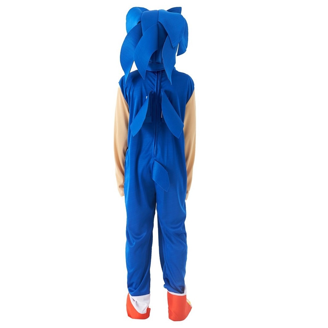 Halloween Boys Party Costume Sonice The Hedgehog Costume Children Game Character Cosplay Halloween Costume