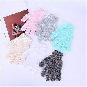 Cat Bath Glove gants exfoliant de bain en crin With Soap Frothing Kids Nylon Exfoliating Sponge Exfoliatidry Brushng Bath Glove