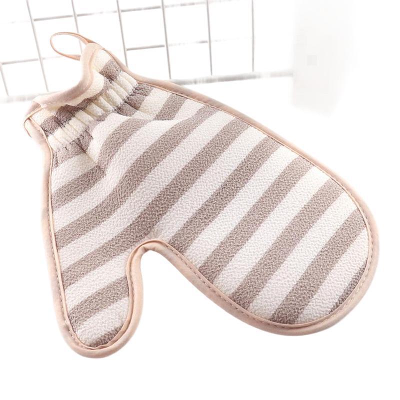 Cat Bath Glove luvas de banho Natural Silk Dead Skin Remover Fingerless Exfoliating Brushes Sponges Scrubbers Sponge Shower