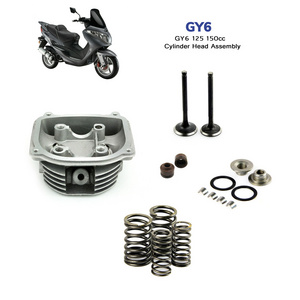 Scooter GY6 Accessories 150-125 Cylinder Head Assembly Haomai 125 Falcon 150 Euro 2 Export Cross-Border