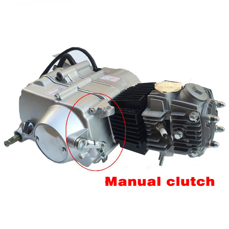 Motorcycle Engine Parts JH70 JC 90 110 125 cc Motorcycle Engine Foot Start Electric Start Manual Clutch Engine