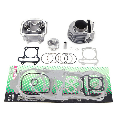 GY6 125 150 upgrade to GY6 180 cc big Bore 58.5mm Cylinder, Piston, Rings, & Head 152qmi 157qmj 1p52qmi 1p57qmj Engine