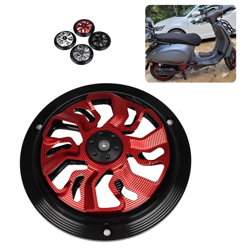 For Vespa Spring Sprint 150 For VESPA Fan Cover Heat Dissipation Cover Protective Rotating Blade Cover