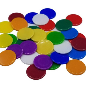 Small Plastic Learning Counters Disks Chip Counting Discs Markers for Math Practice Poker Chips Game Tokens