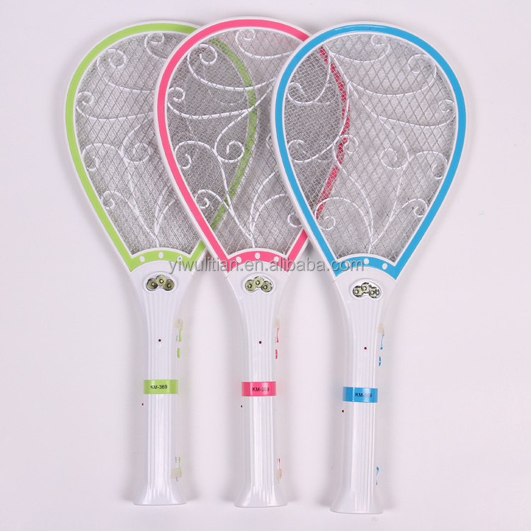 HIGH QUALITY WITH TORCH ELECTRIC MOSQUITO KILLING RACKET FLY SWATTER