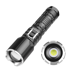 10000 lumen LED Flashlight 18650 5 Modes Zoom Torch USB XHP160 High Power LED Tactical Rechargeable outdoor Flashlight lights