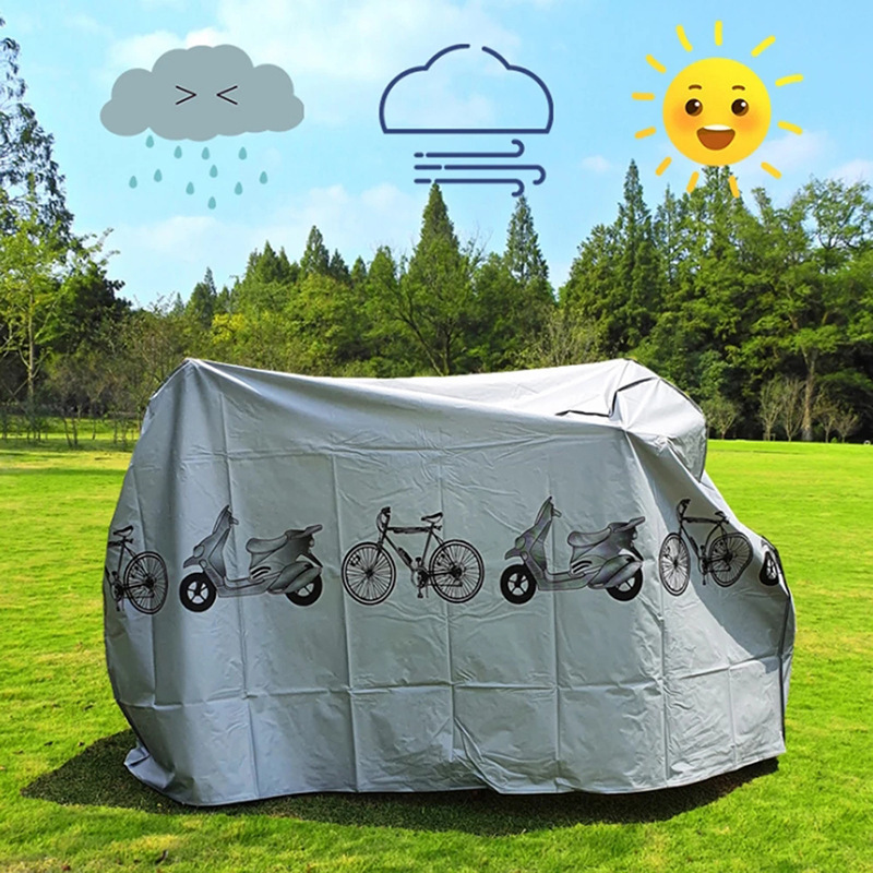 Outdoor Waterproof Electrical Motorbike Cycling Polyester Rain Dust Scooter Cover Bicycle Bike accessories equipment