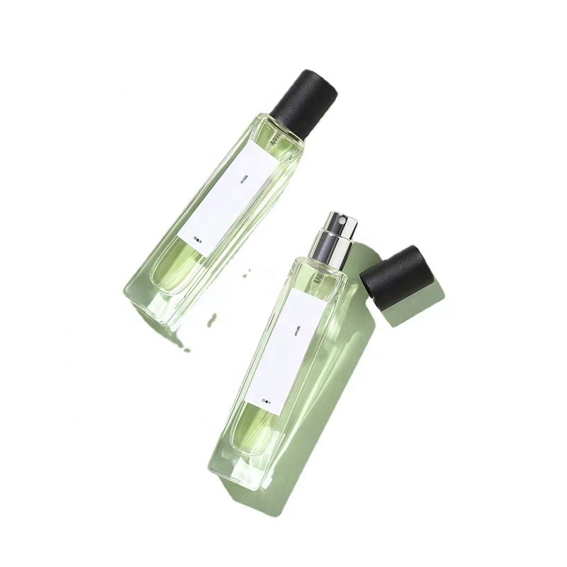 Filling Empty 10ml square glass spray perfume bottles with mist spray cap