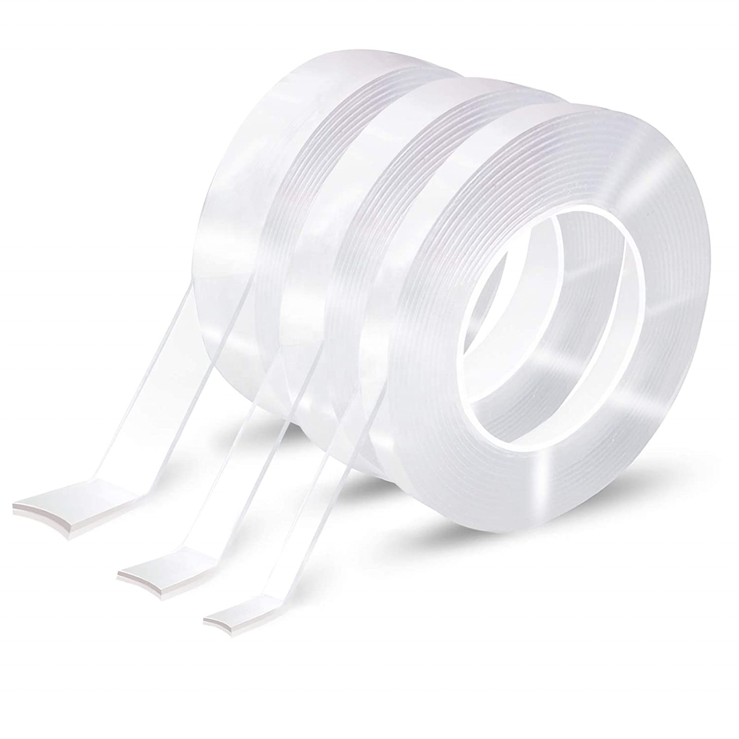 Washable Heavy Duty Strong Sticky Mounting Bond Tape Nano Double Sided Tape  Removable Transparent Tape for multi usage