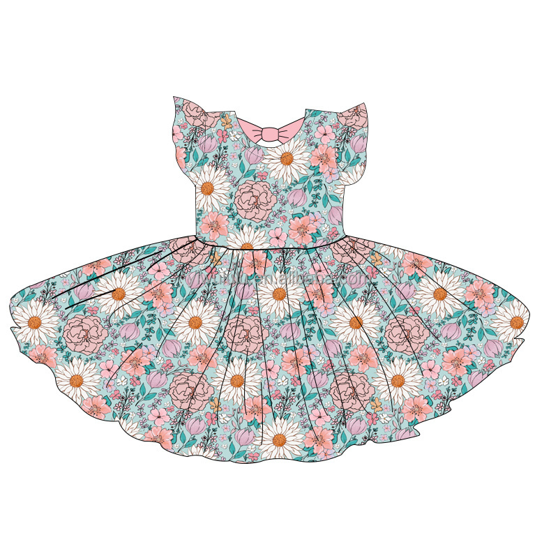 2024 Baby Toddler Girl Clothes Summer Dress For Kids Girl Dresses Children's Clothing Dress