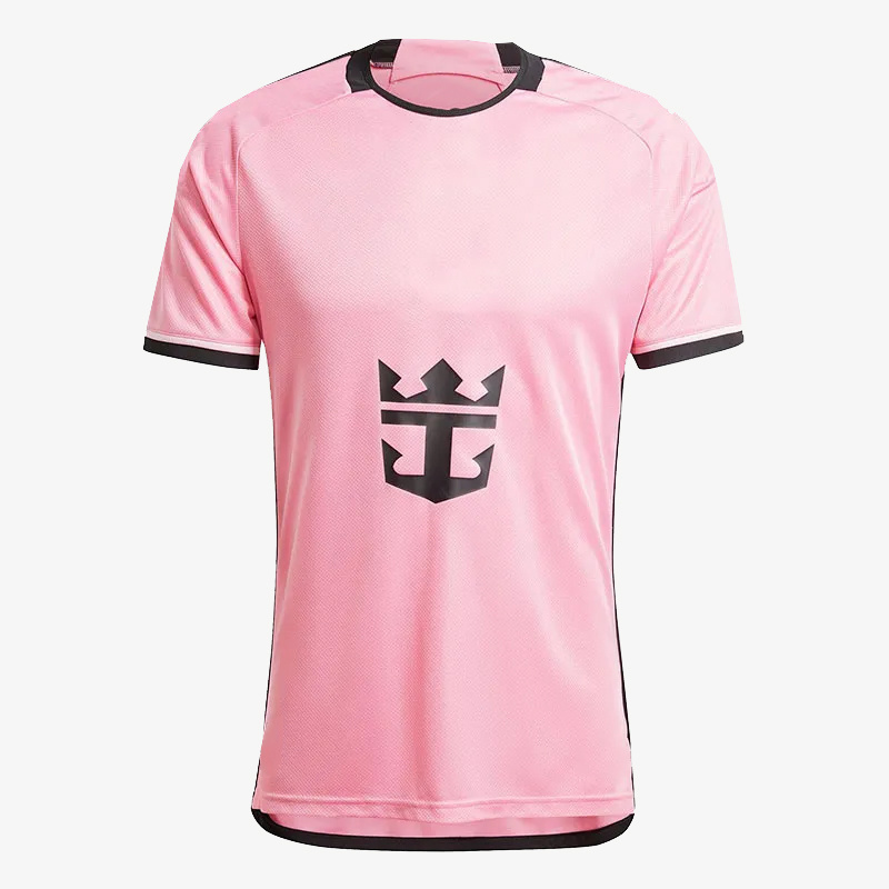 2024 25 New Thai Quality Men's Inter Miami 10 Messi Pink Black Fan Player Version High Quality Football Soccer Jersey