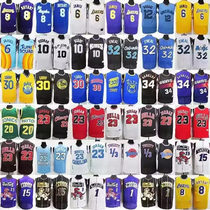 RETRO America 30 Teams Basketball Jersey Wholesale Vintage Top Quality Embroidery Stitched Men's Sports Shirt NBAA Jerseys