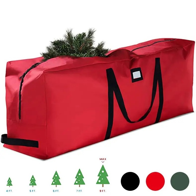 Wholesale Christmas Artificial Christmas Tree Storage Bag 600d Oxford Cloth Xmas Tree Storage Bag