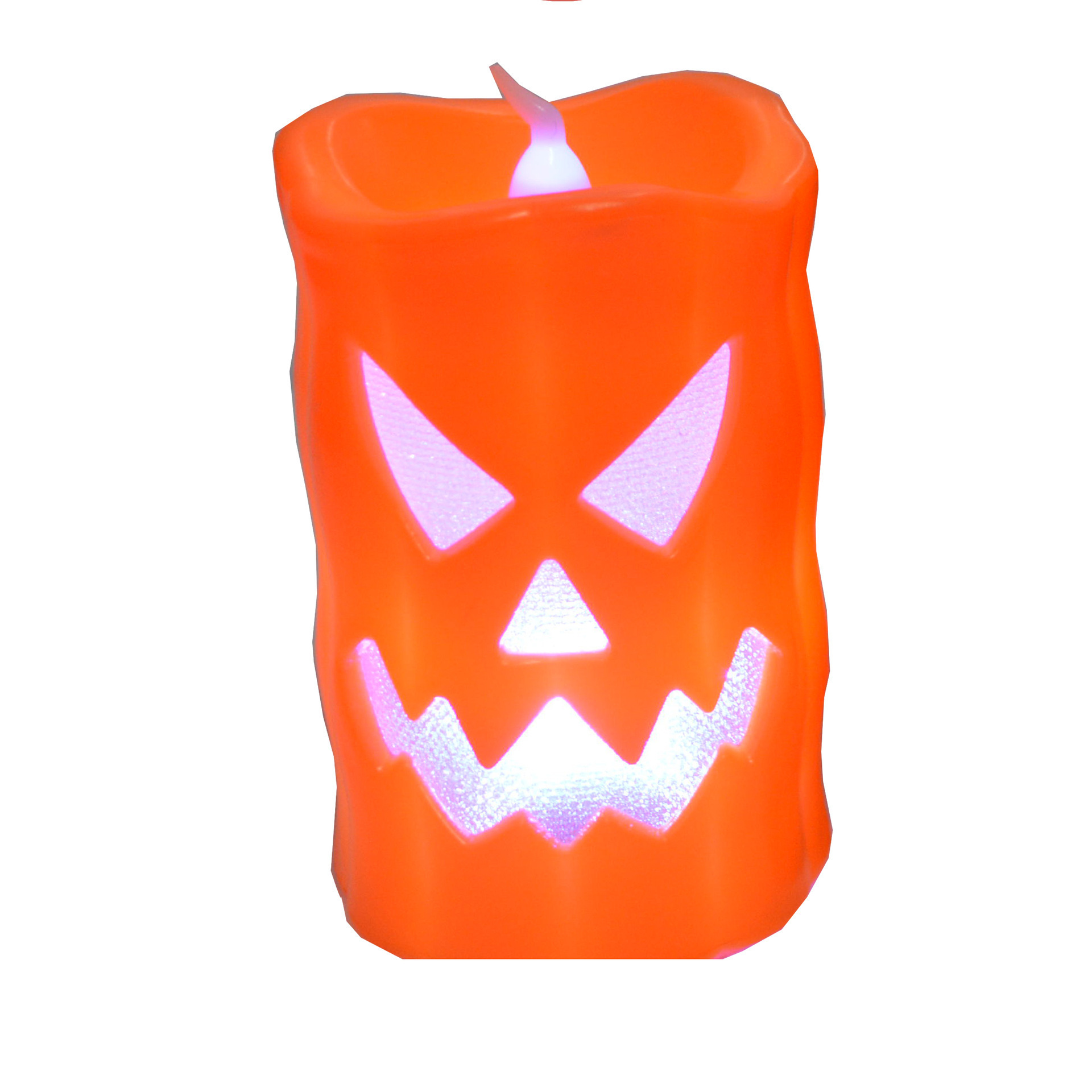 Flashing Led Pumpkin Candles Lights Light Up Halloween Pumpkin Plastic Candle Lights Halloween Party Decoration Cheap Candles