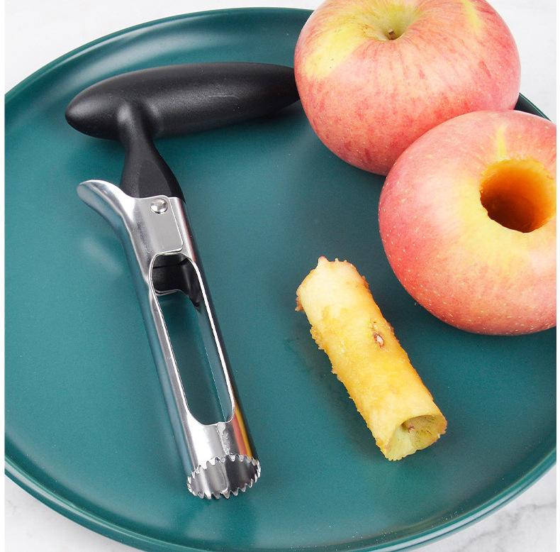 Kitchen Gadgets Easy Use Clean Stainless Steel Apple Fruit Seeder Corer Remover For Pears Core Fruits