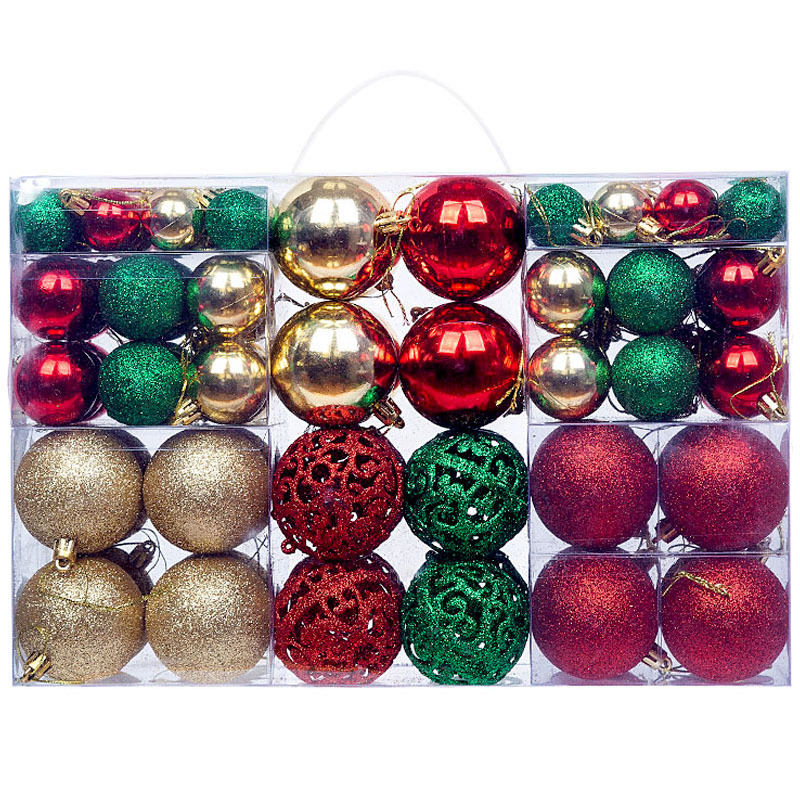 round Christmas Balls & Tree Ornaments Stocking Christmas Decorations & Adornos de Navidad Festive Decorative Accessories