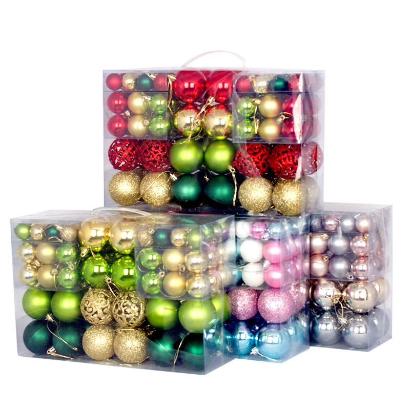 round Christmas Balls & Tree Ornaments Stocking Christmas Decorations & Adornos de Navidad Festive Decorative Accessories