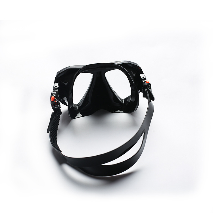 Customized High Quality Liquid Silicone Scuba Diving Snorkeling Gear Tempered Glass Mask for Swimming Set