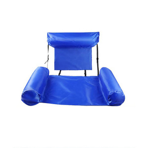 Inflatable Pool Float Lounge Water Chair for Adults Comfortable Inflatable Swimming Pools  Bed for Swimming