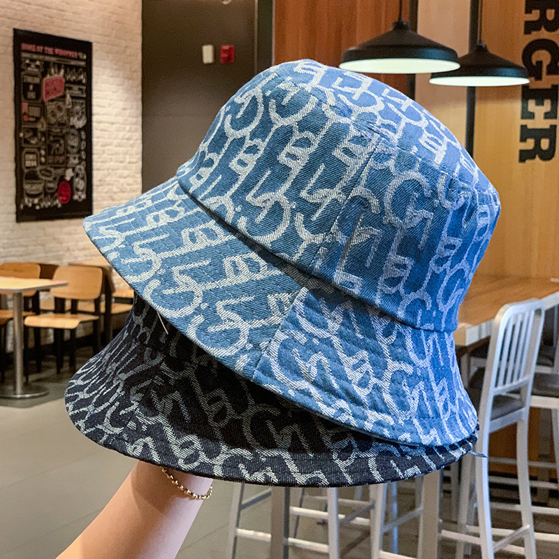 2023 New Designer Bucket Hat Denim Fisherman Hats Women Men Outdoor Summer Jean Bucket Hats