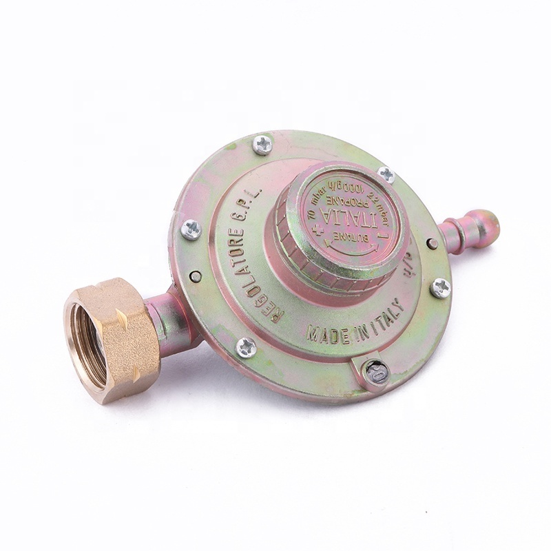 Factory Wholesale Aga Lpg Low Pressure Propane Adjustable Gas Regulator for Stove