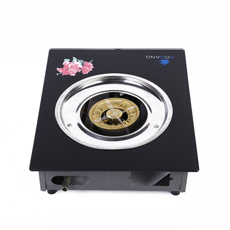 Manufacturer Single Stove One Burner Portable Gas Stove Picnic Cooking Table Gas Cooker Infrared Glass Gas Burner Stove